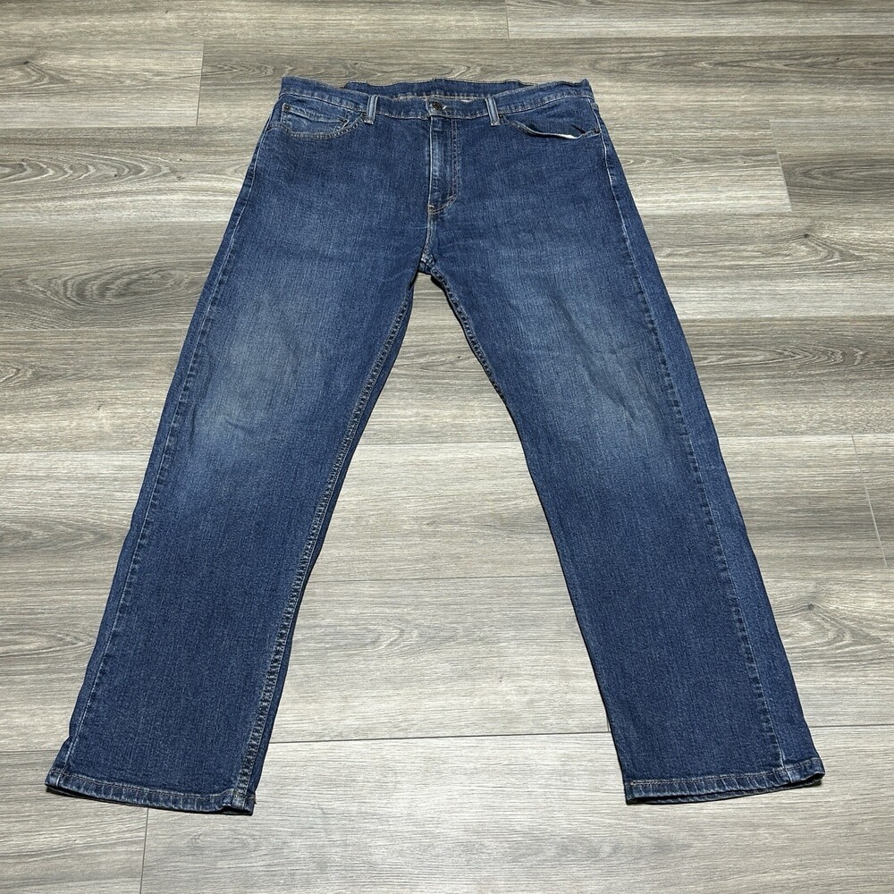 Levi’s 505 Jeans Men's Size 38x32 Blue Regular Fit Straight Leg Denim